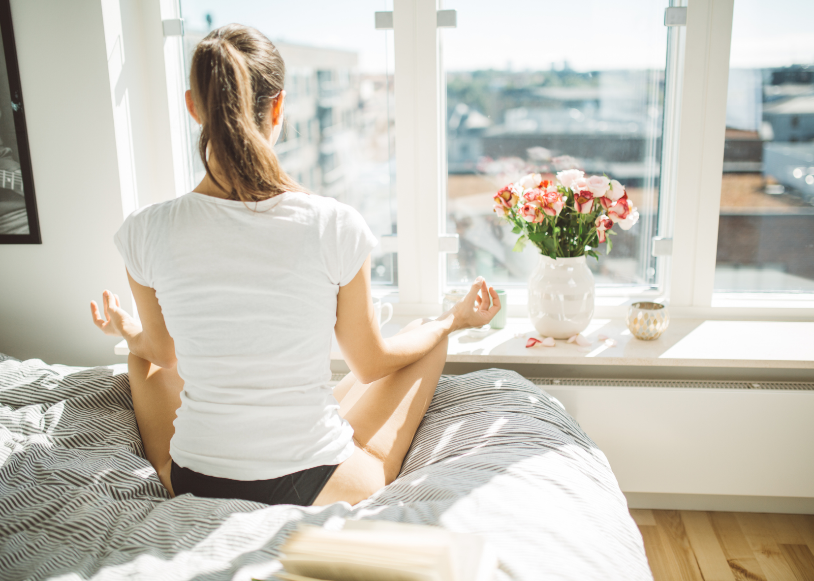 mindfully meditacia mindfulness zvlaanie stresu pokojna mysel kurz