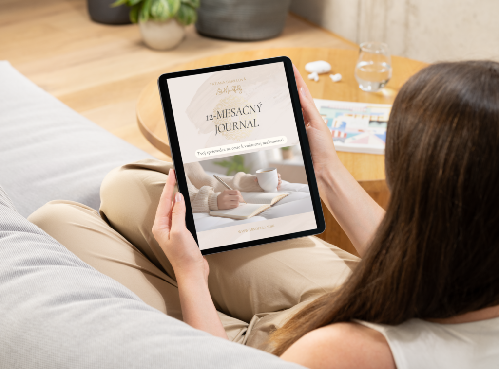 journal Mindfully stres odolnost nezlomnost mindfulness dennik