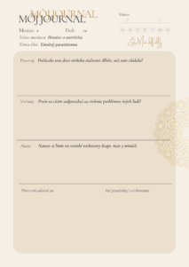 Hranice a&nbsp;asertivita Mindfully Journal