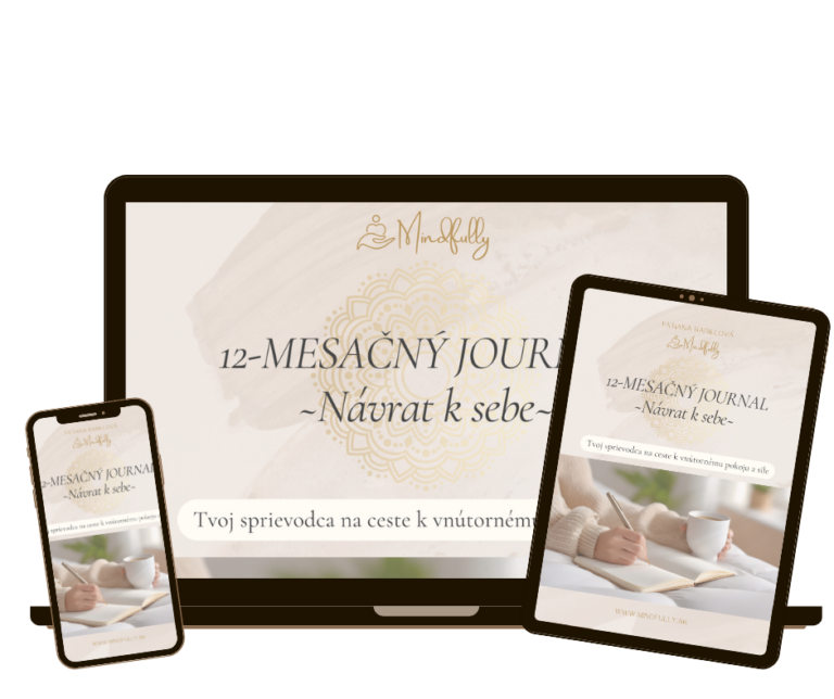 Mindfully journal reflexia sebauvedomenie stres
